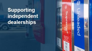 Supporting independent dealerships Esso offer brochure